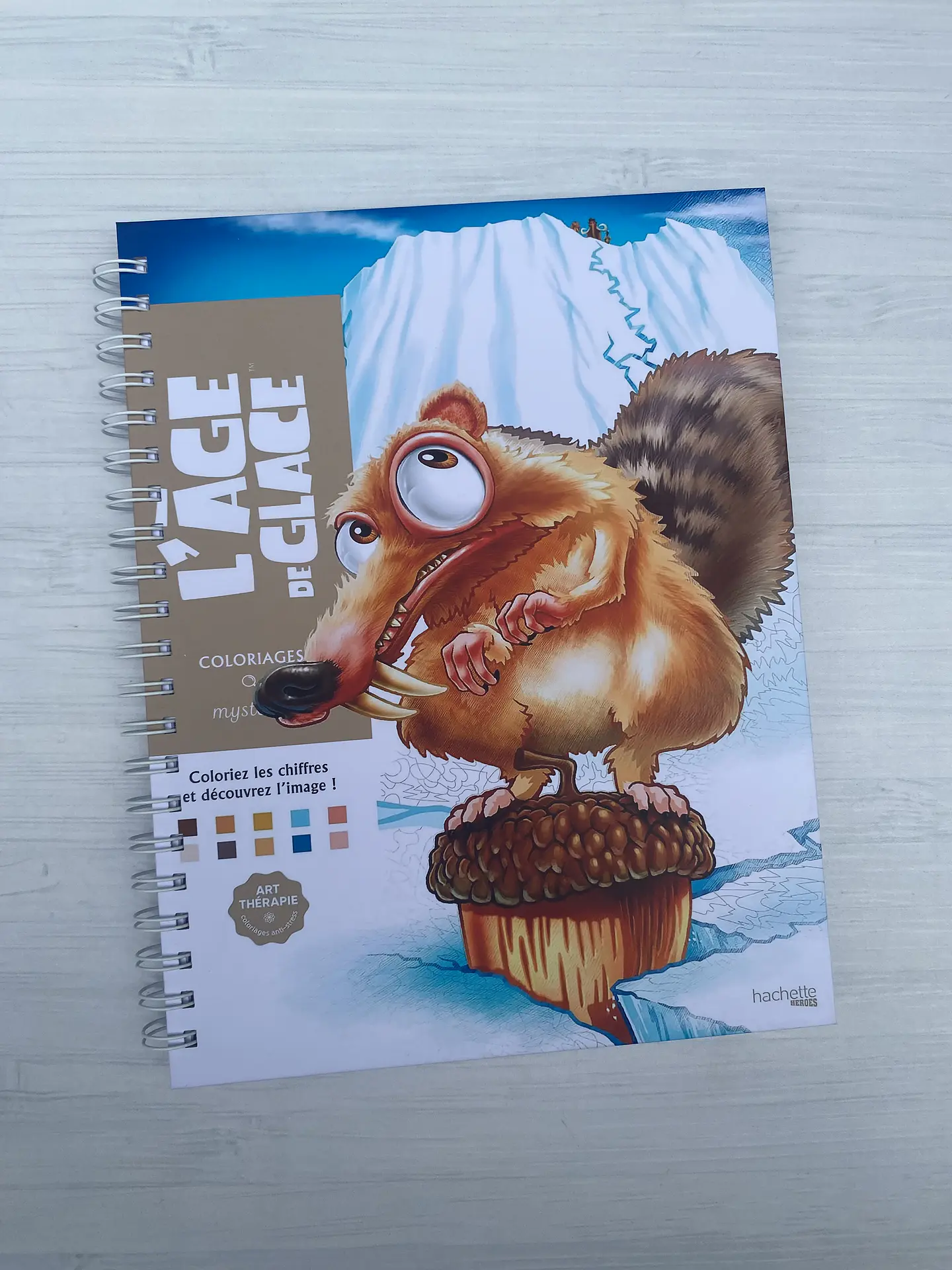 Libro para colorear “La Era del Hielo” 1