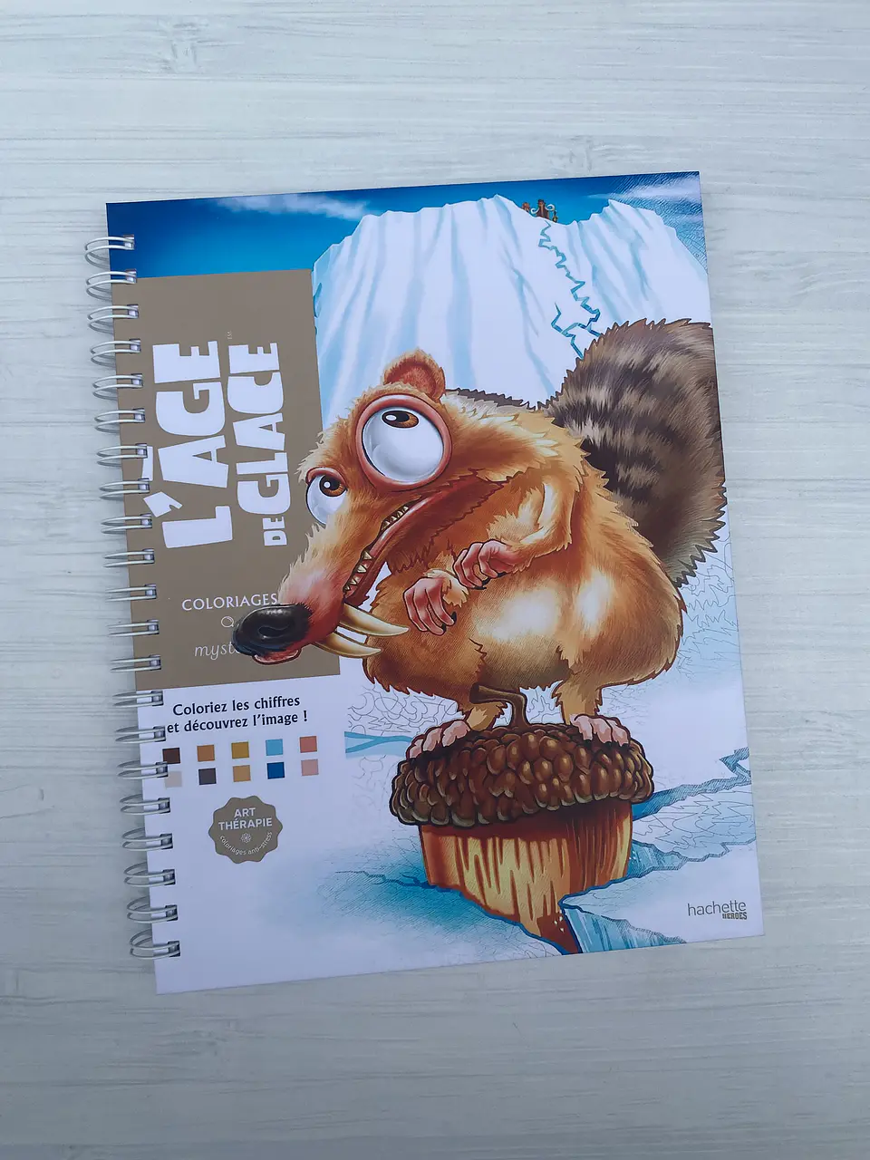 Libro para colorear “La Era del Hielo” 1