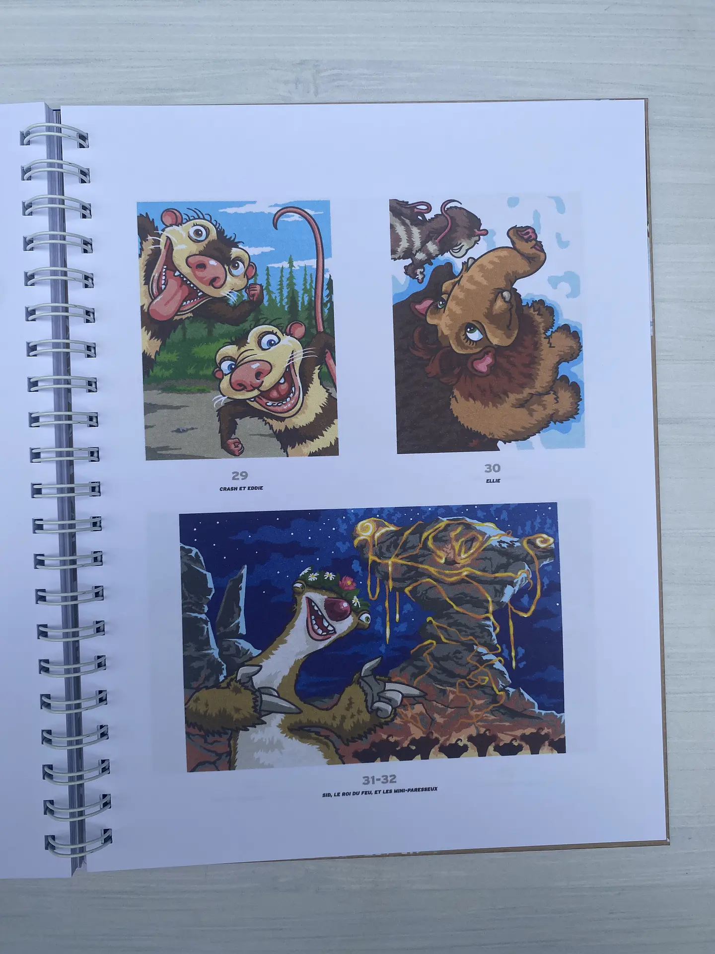 Libro para colorear “La Era del Hielo” 6