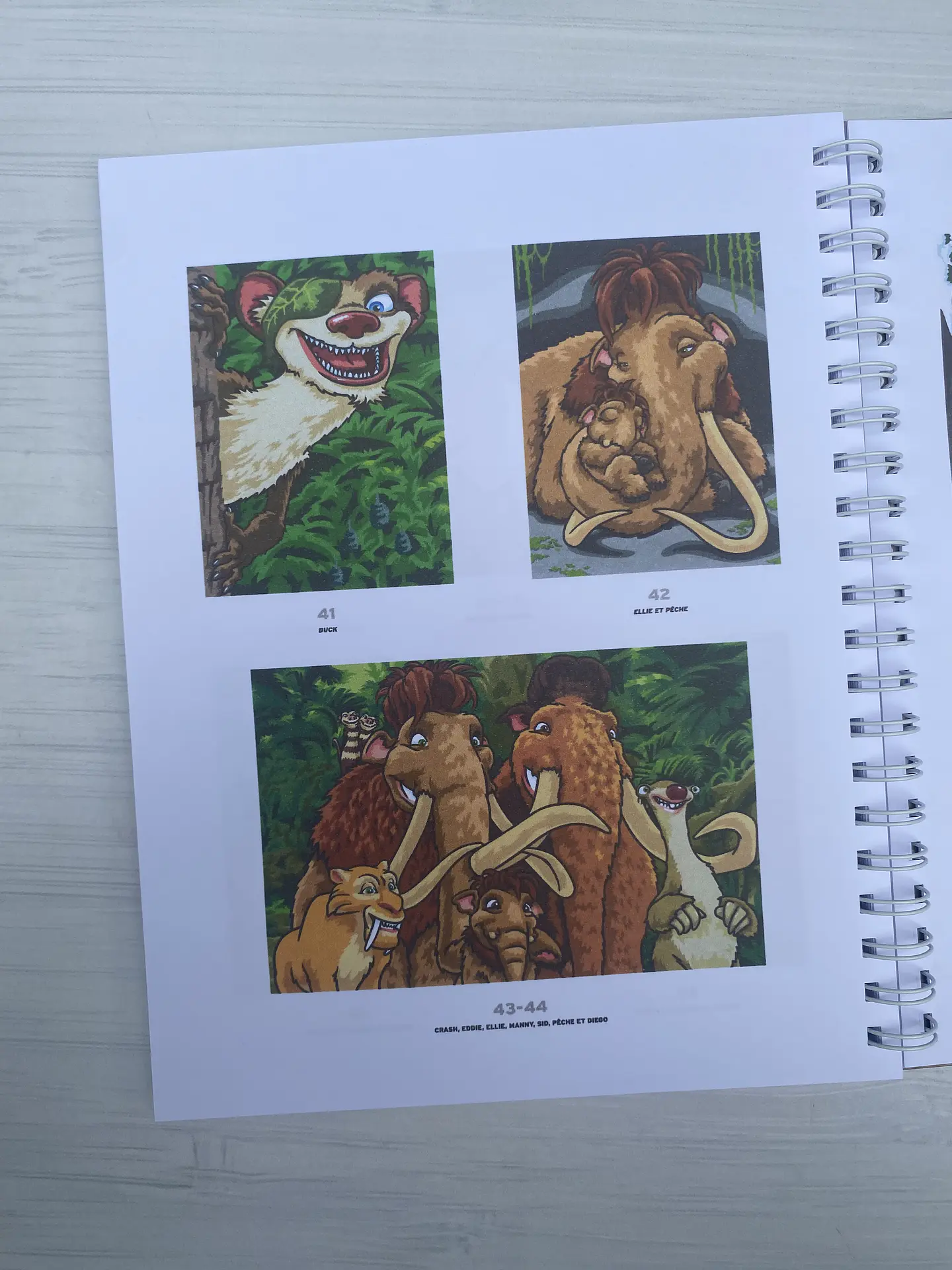 Libro para colorear “La Era del Hielo” 7