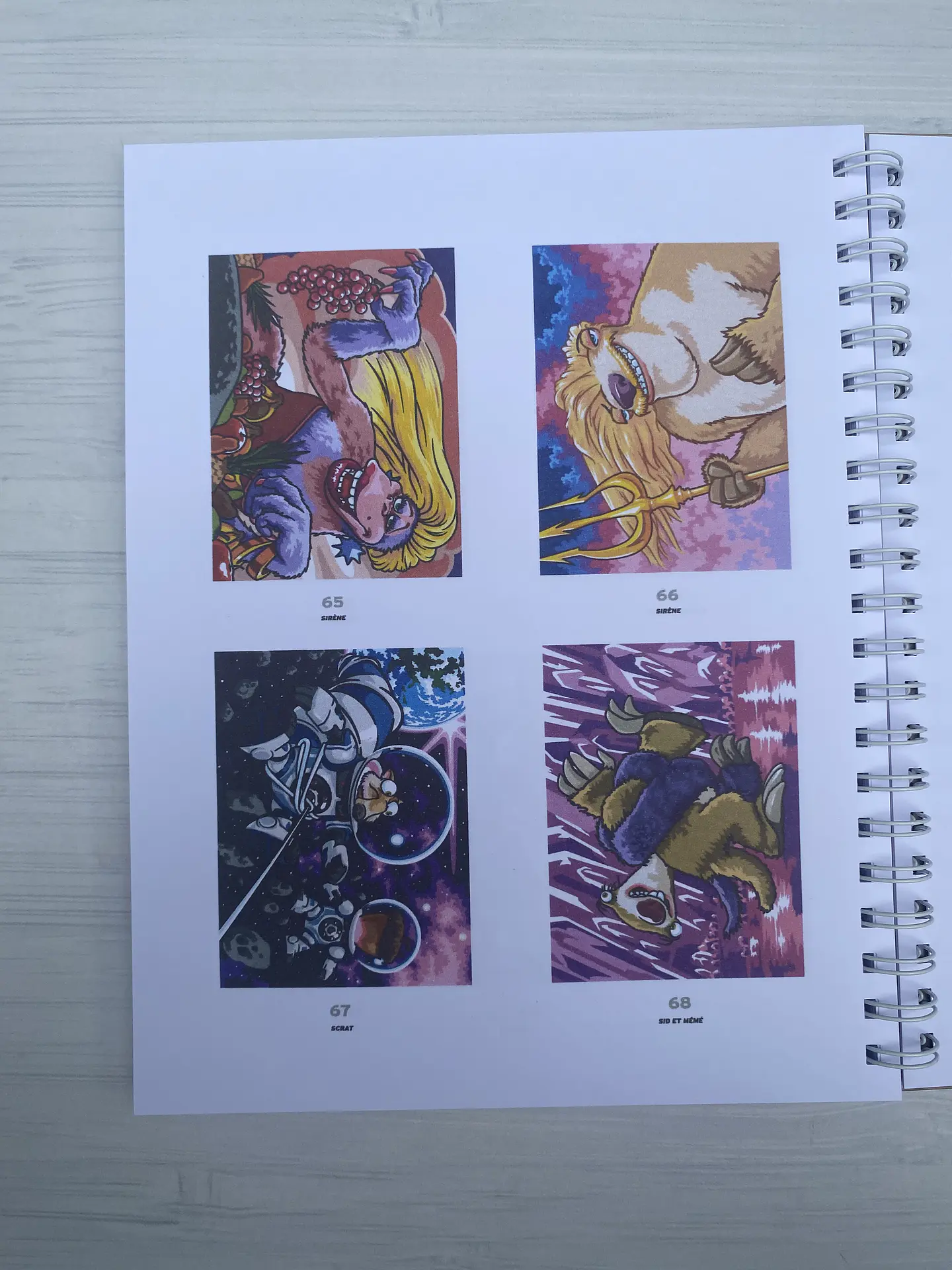 Libro para colorear “La Era del Hielo” 8