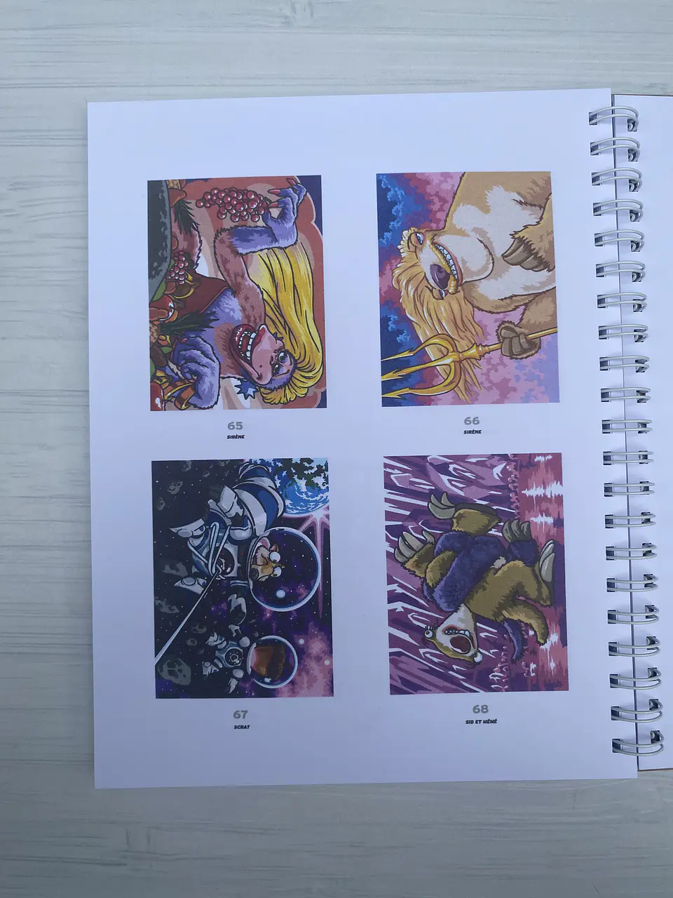 Libro para colorear “La Era del Hielo” 8