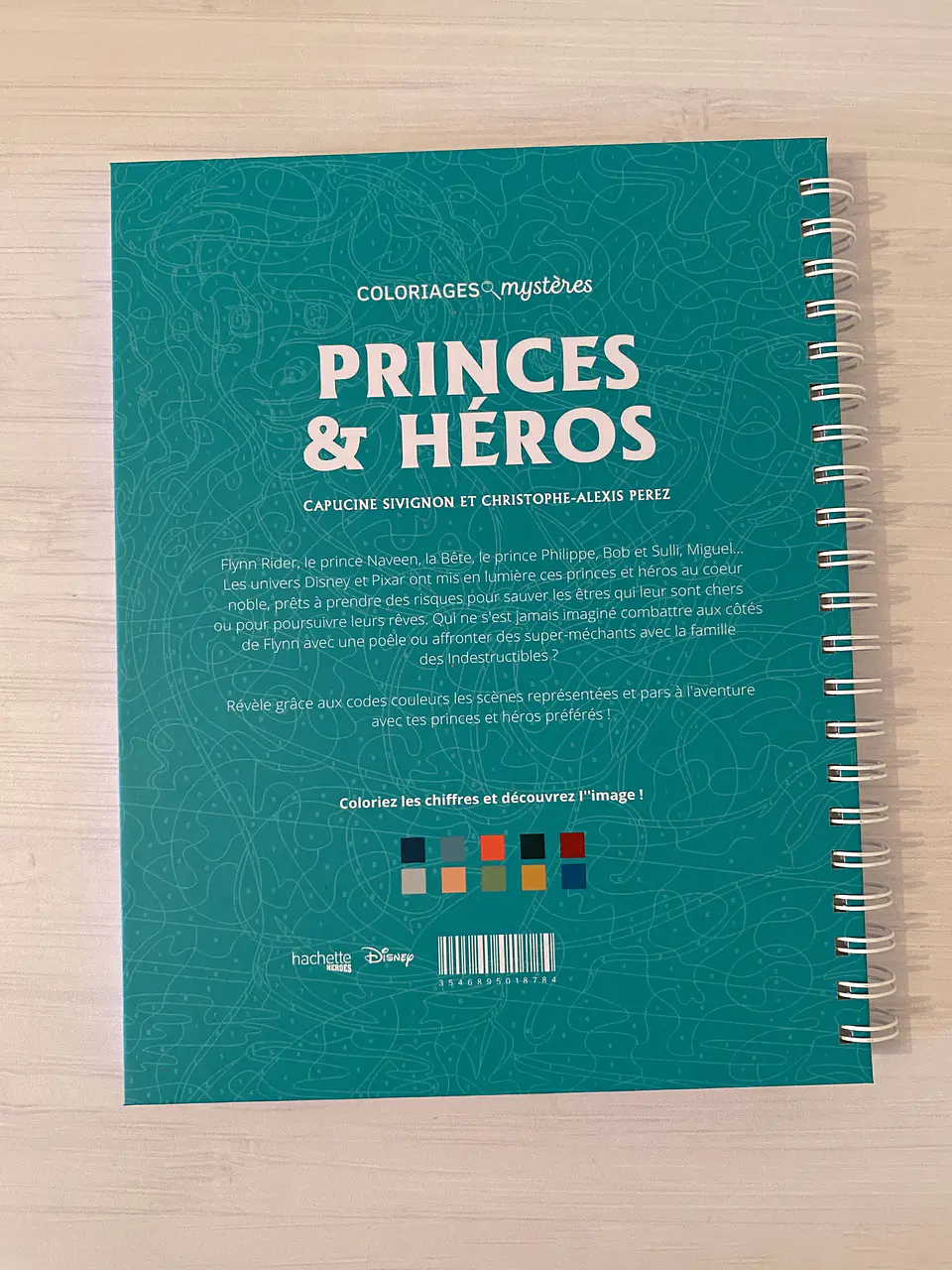 Libro para colorear “Príncipes y Héroes” 10