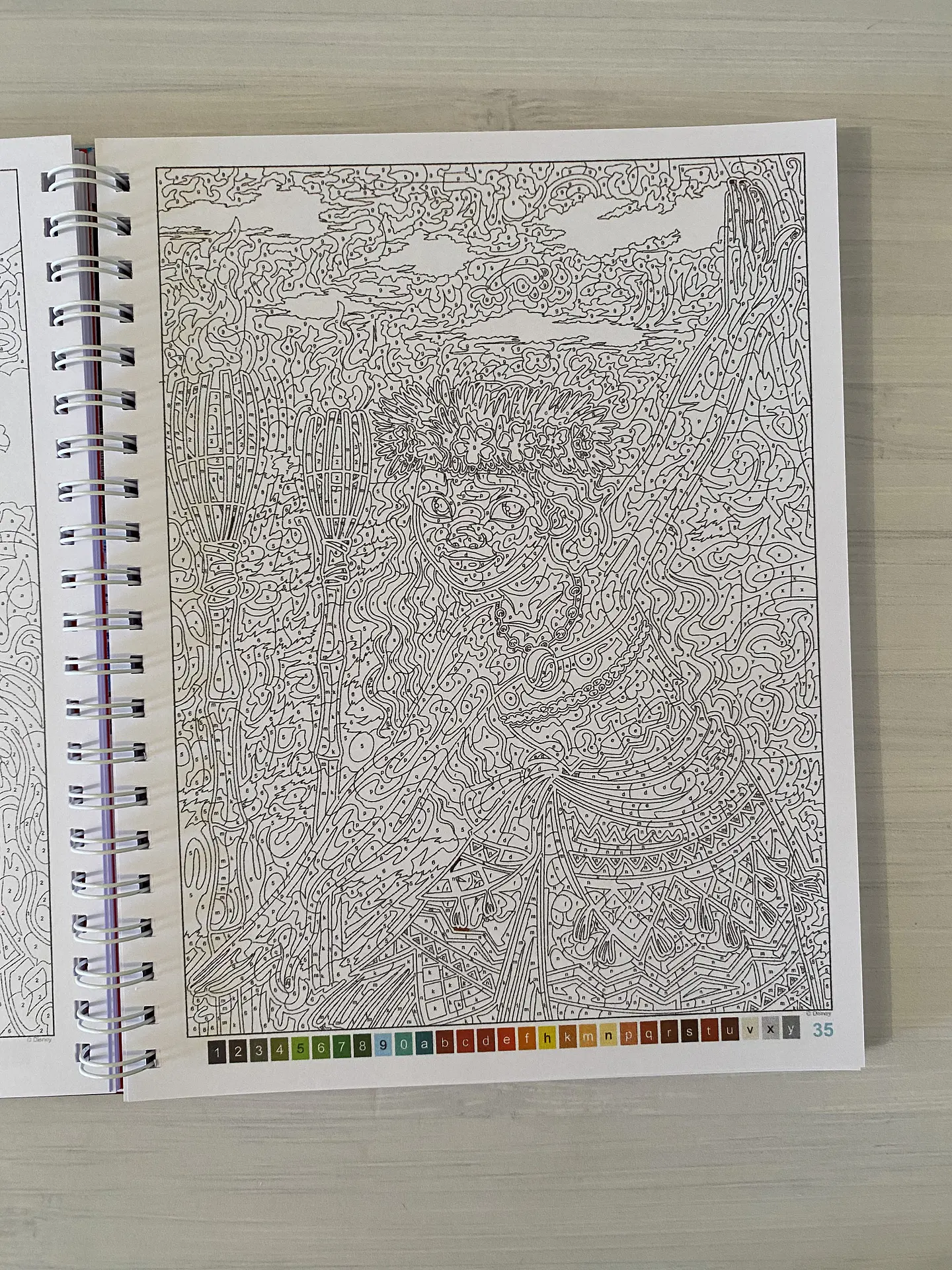Libro para colorear “Moana” Nueva Edición 3