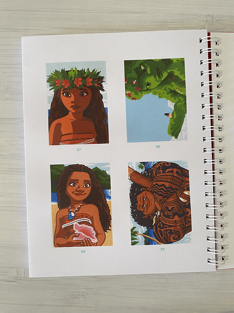 Libro para colorear “Moana” 10