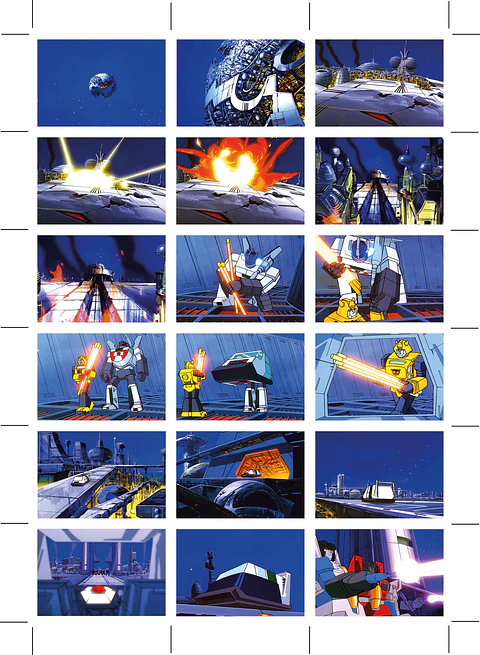 Laminas Transformers 1986, PDF