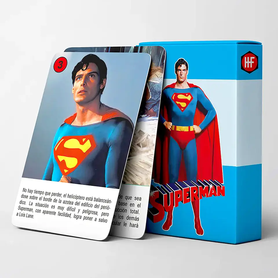 Naipes CROMY de SUPERMAN The Movie 1978  PDF 1