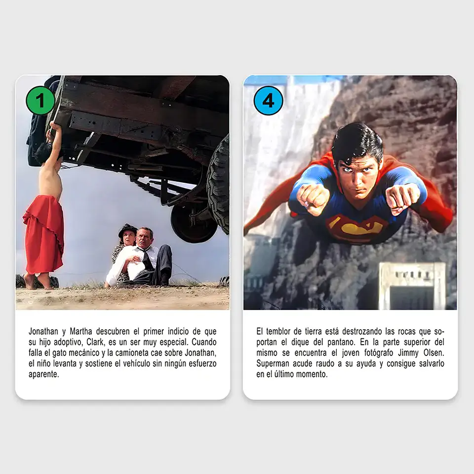 Naipes CROMY de SUPERMAN The Movie 1978  PDF 5