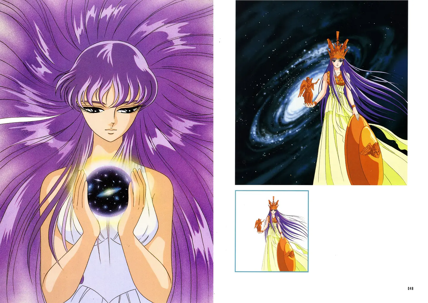 Libro de arte ilustración Hikari Saint Seiya Shingo Araki & Michi Himeno en PDF 4