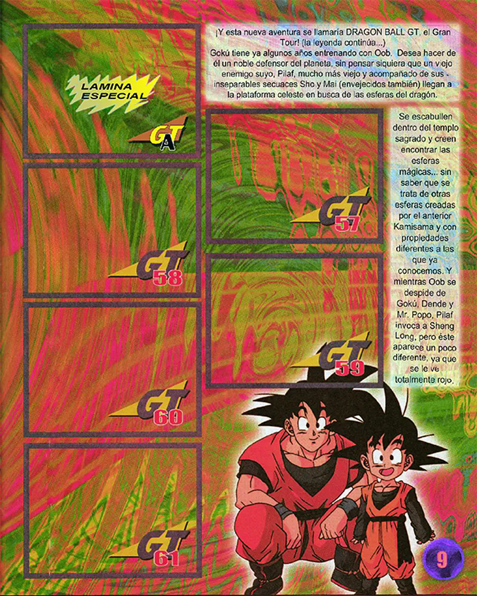 Álbum Dragon Ball GT 1, Año 2000 en PDF 2