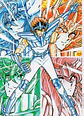 Masami Kurumada Illustrations Burning Blood (In Japanese) (Saint Seiya) PDF - Miniatura 6