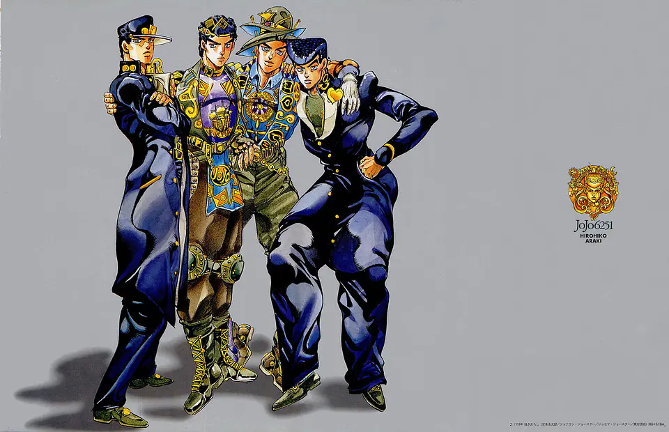 Artbook JoJo's Bizarre Adventure PDF 2