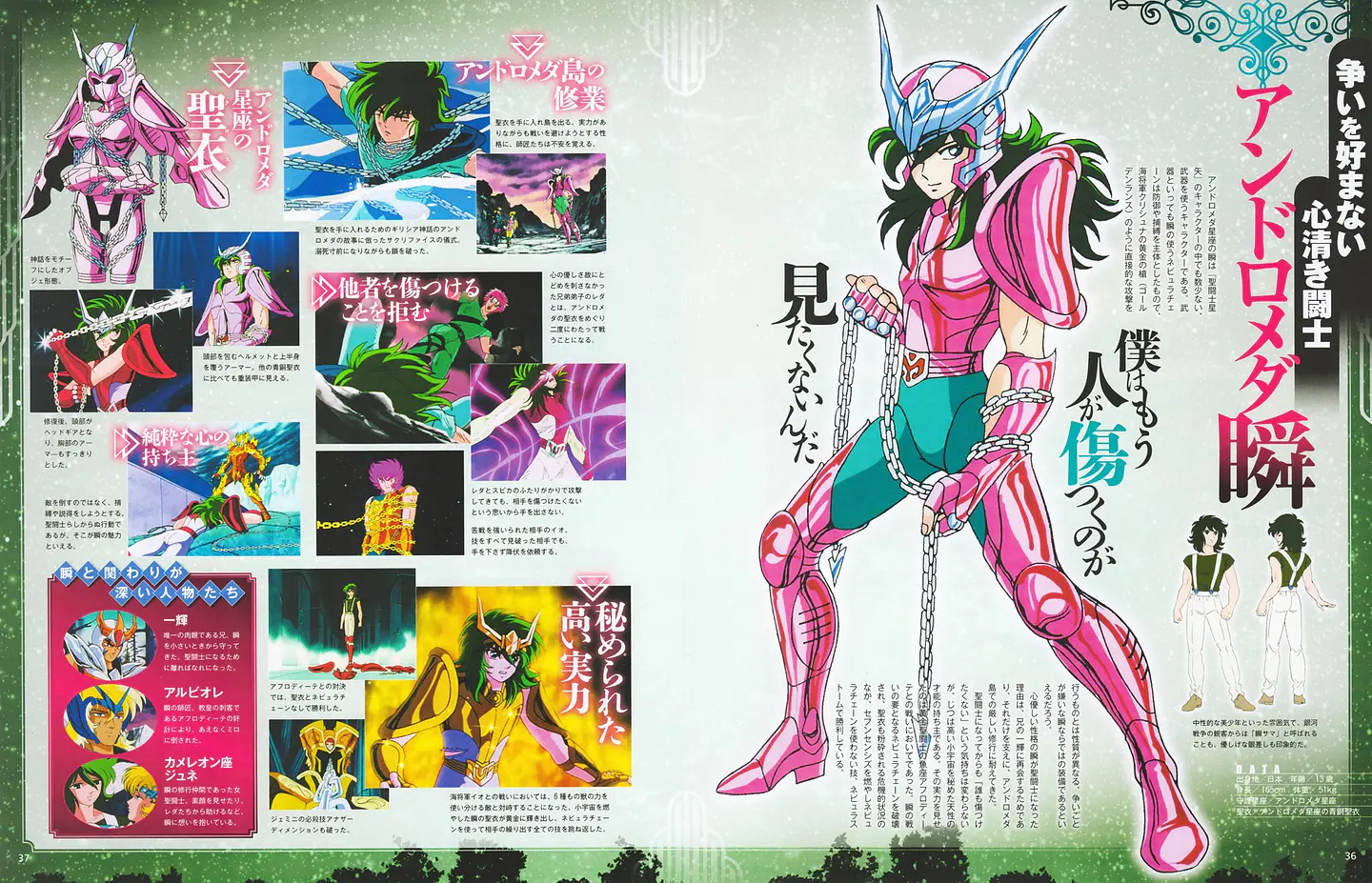Enciclopedia caballeros del zodiaco 3