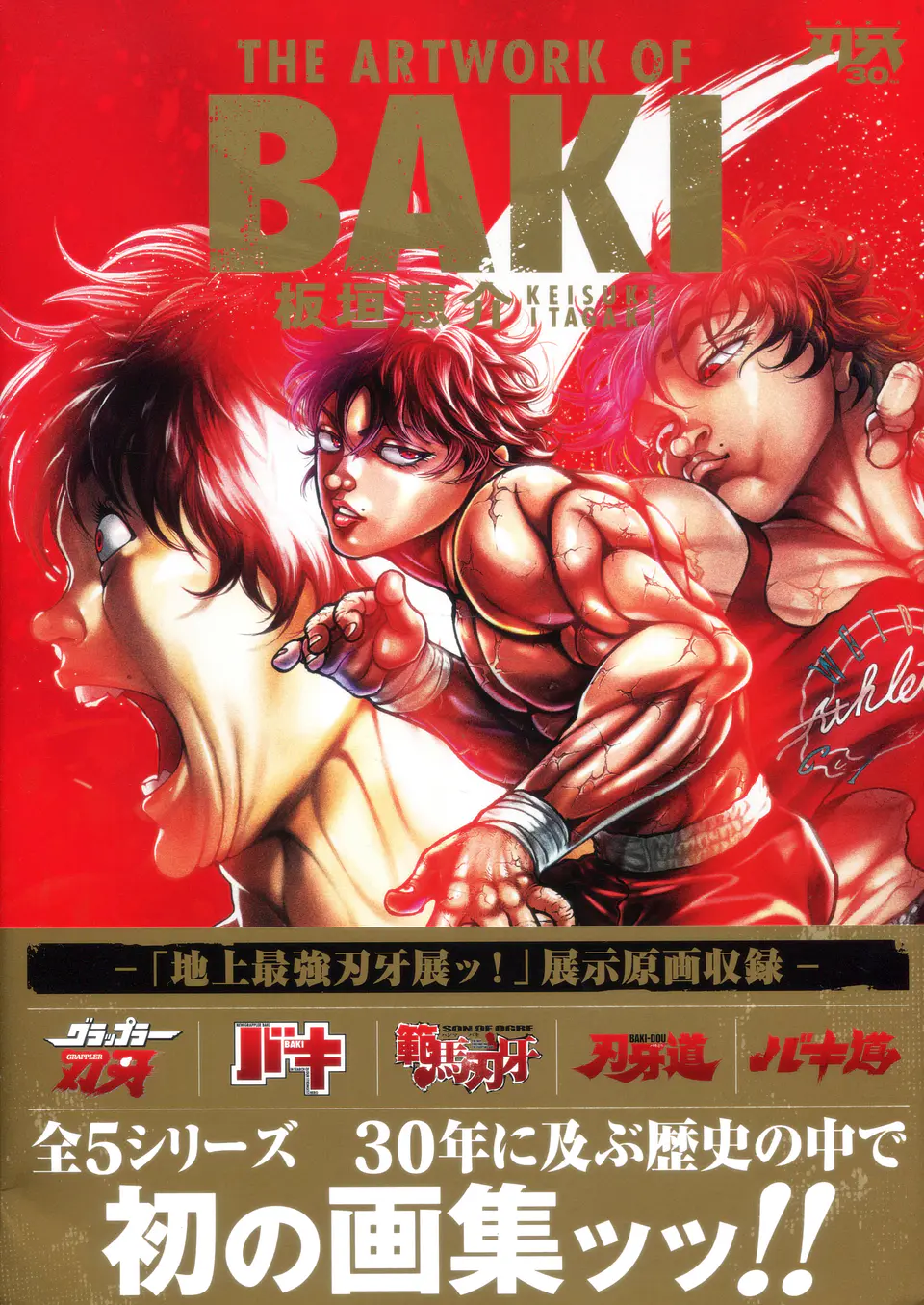 The Artwork of Baki (Baki the Grappler 30th Anniversary Artworks) - Keisuke Itagari 1