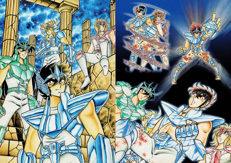 Saint Seiya - Masami Kurumada Illustrations - Sora 2