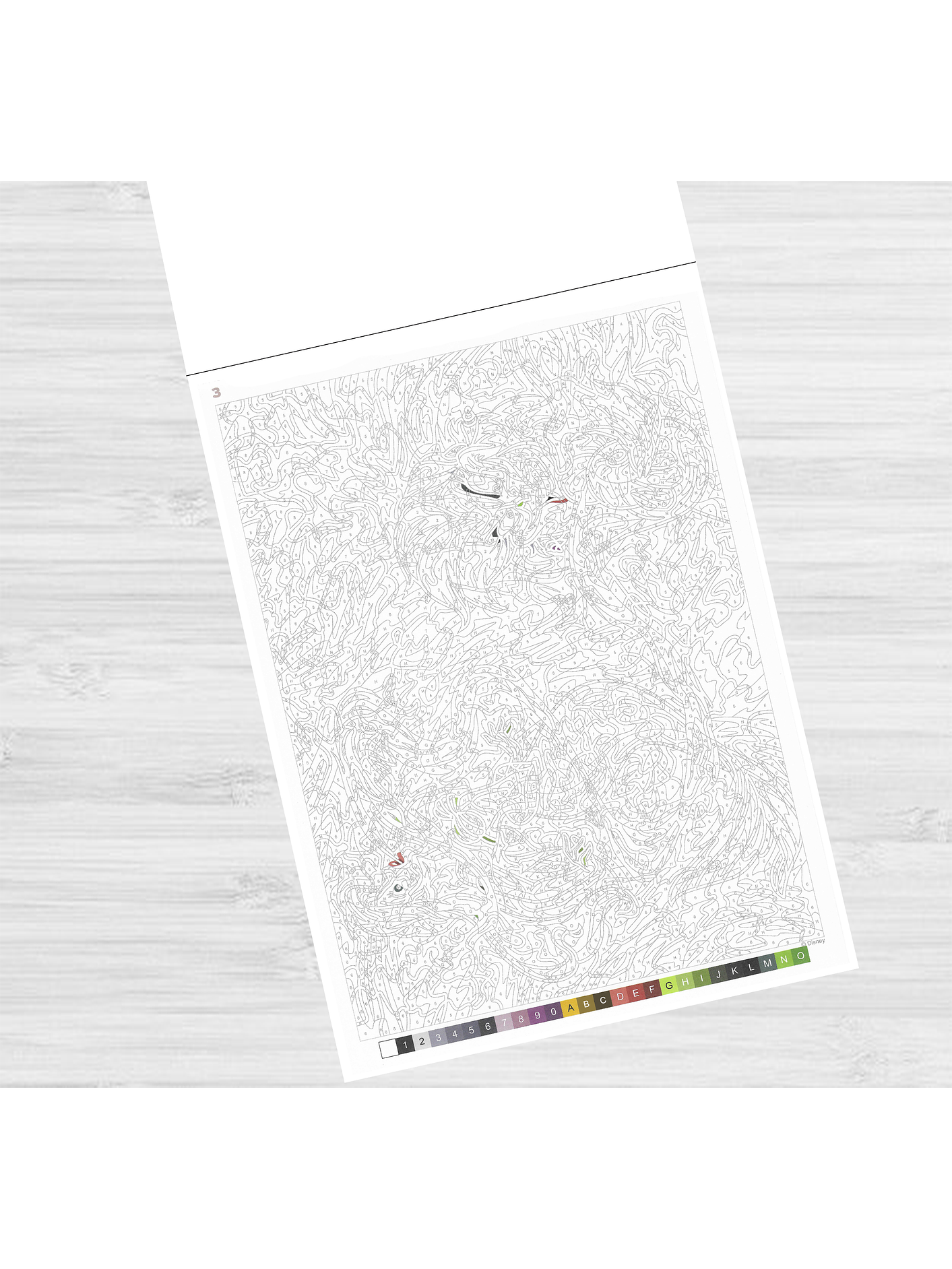 Libro encolado para colorear 