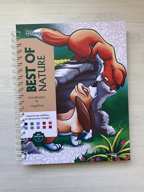 Libro para colorear "Lo mejor de la Naturaleza"