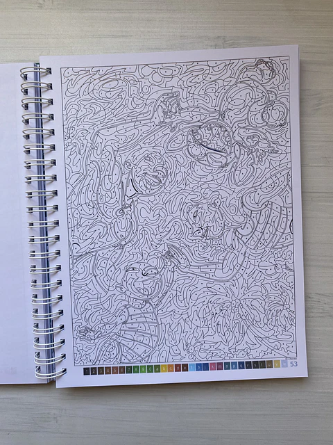 Libro para colorear "Lo mejor de la Naturaleza"