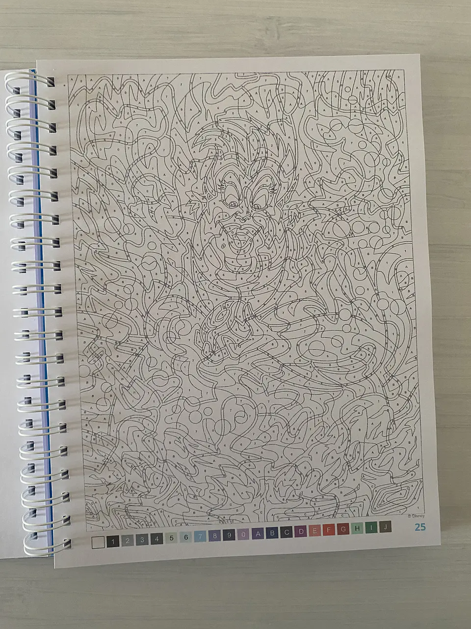 Libro para colorear “Especial de la película: La Sirenita” 3