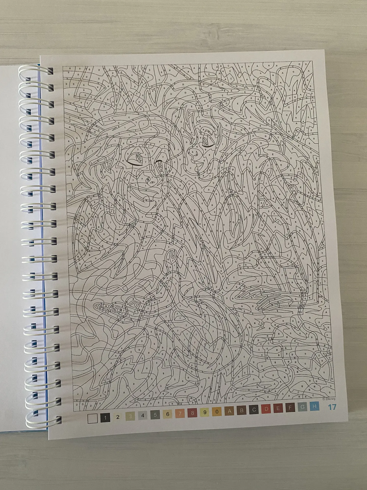 Libro para colorear “Especial de la película: La Sirenita” 2