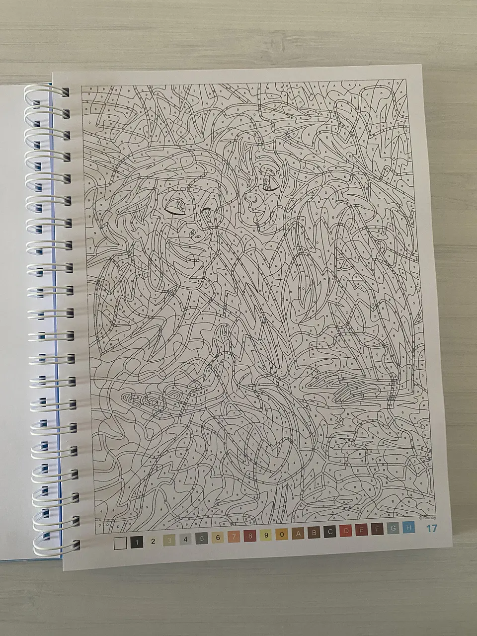Libro para colorear “Especial de la película: La Sirenita” 2