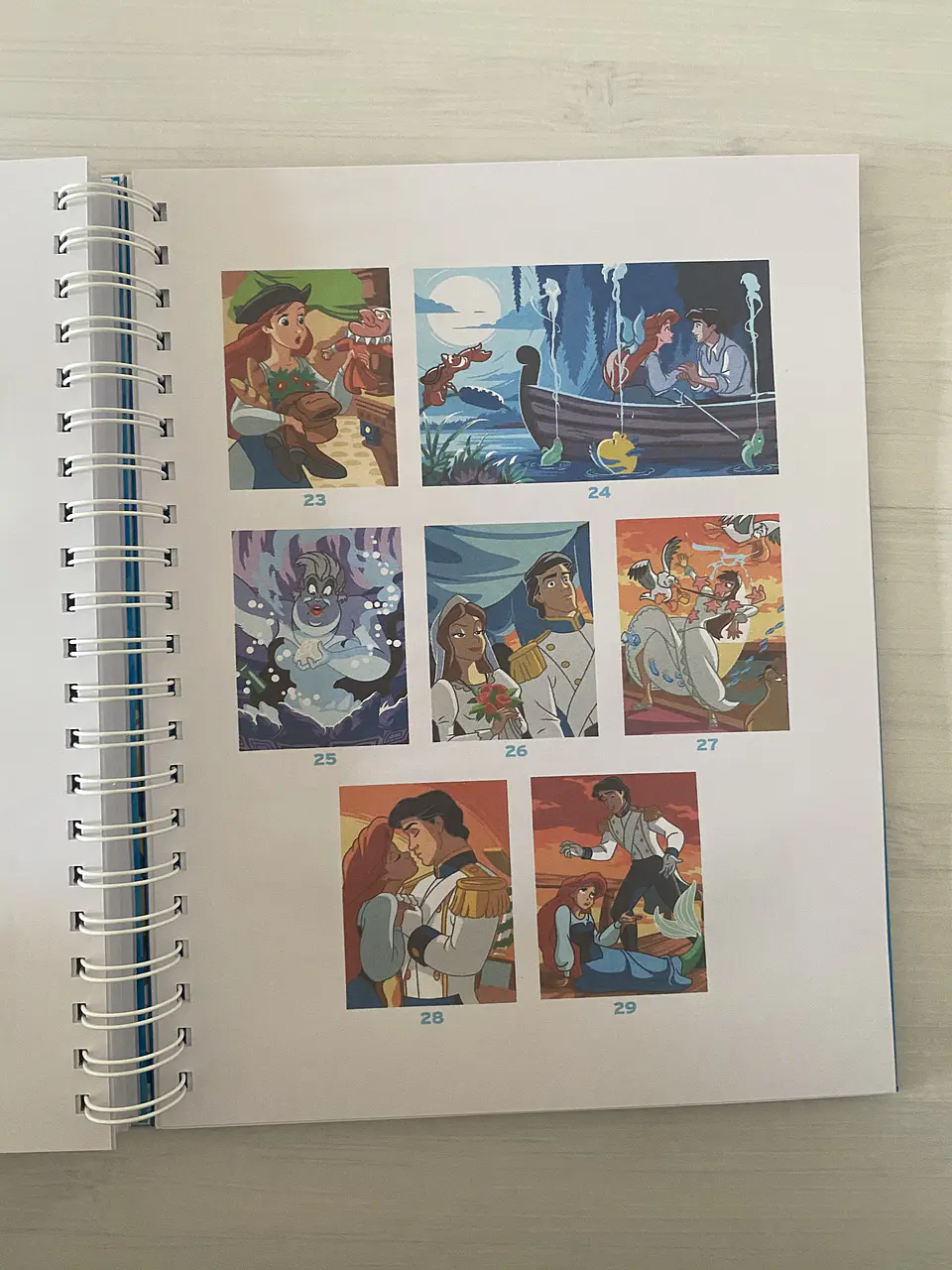 Libro para colorear “Especial de la película: La Sirenita” 7