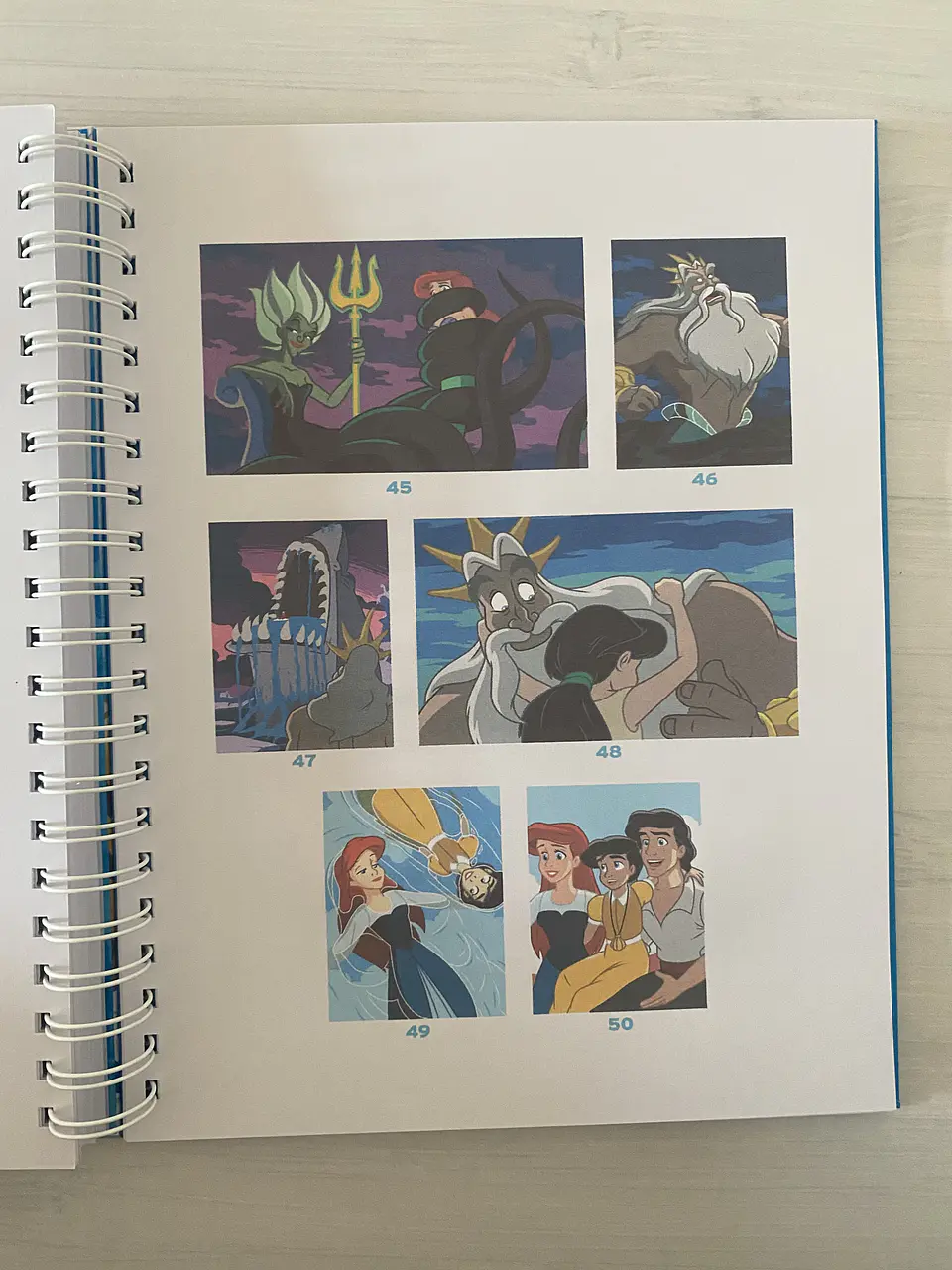 Libro para colorear “Especial de la película: La Sirenita” 8