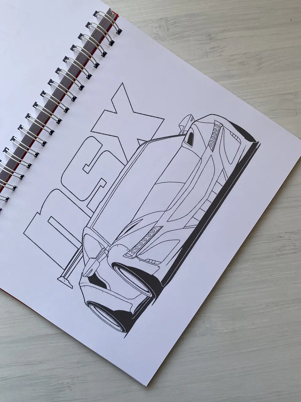 Libro para colorear “100 Modified Cars - 100 autos modificados” 6