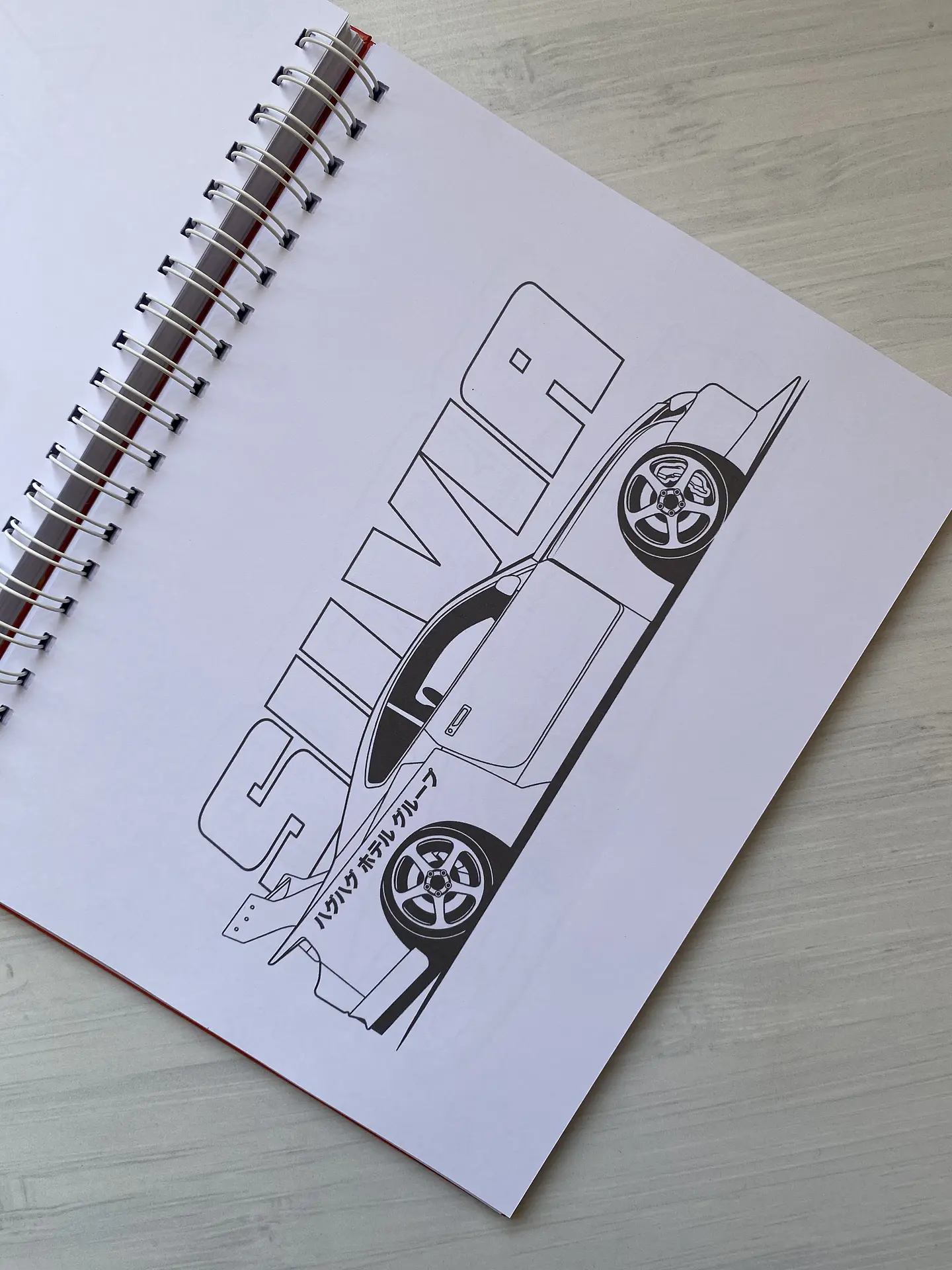 Libro para colorear “100 Modified Cars - 100 autos modificados” 7