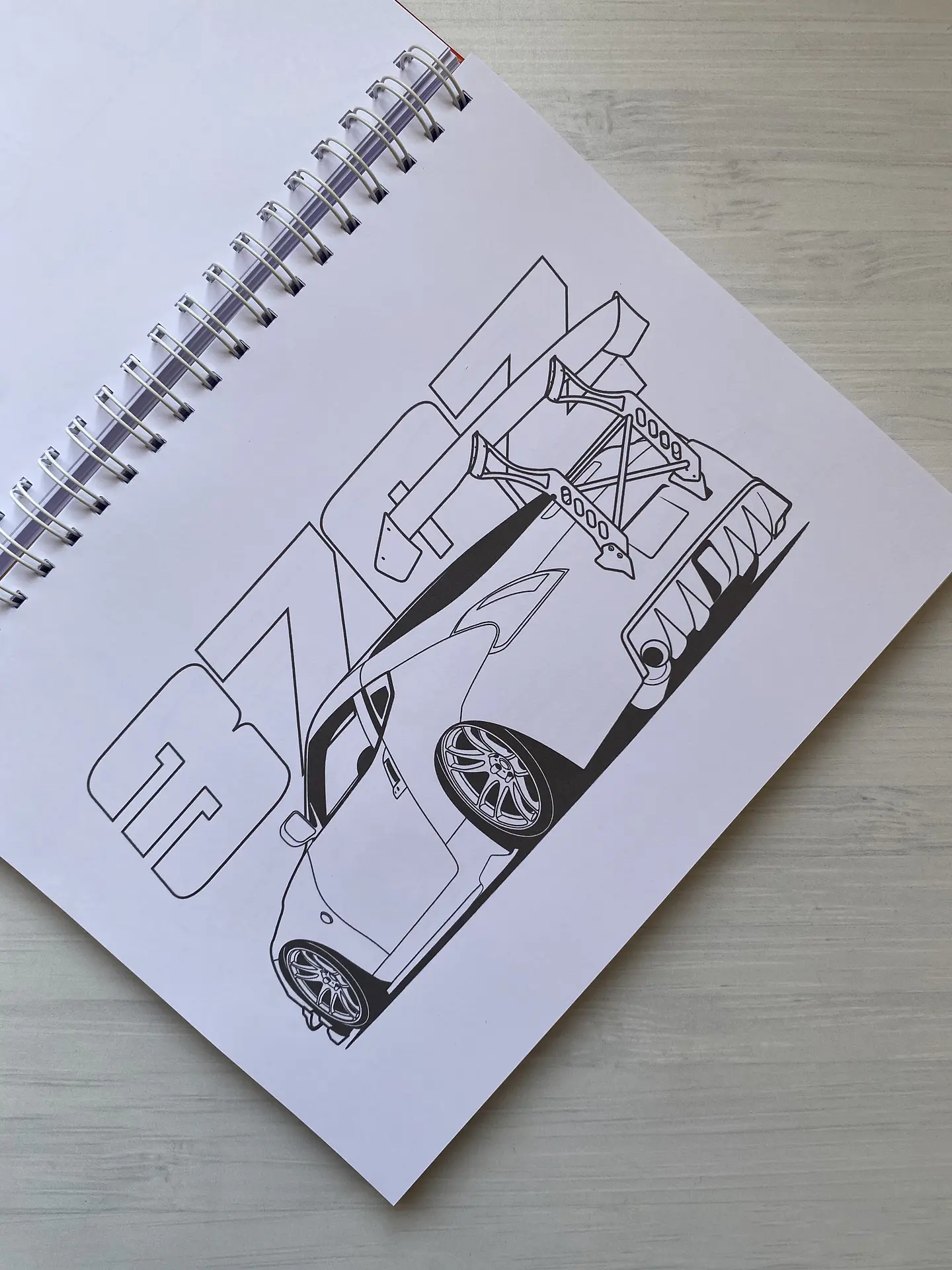 Libro para colorear “100 Modified Cars - 100 autos modificados” 9