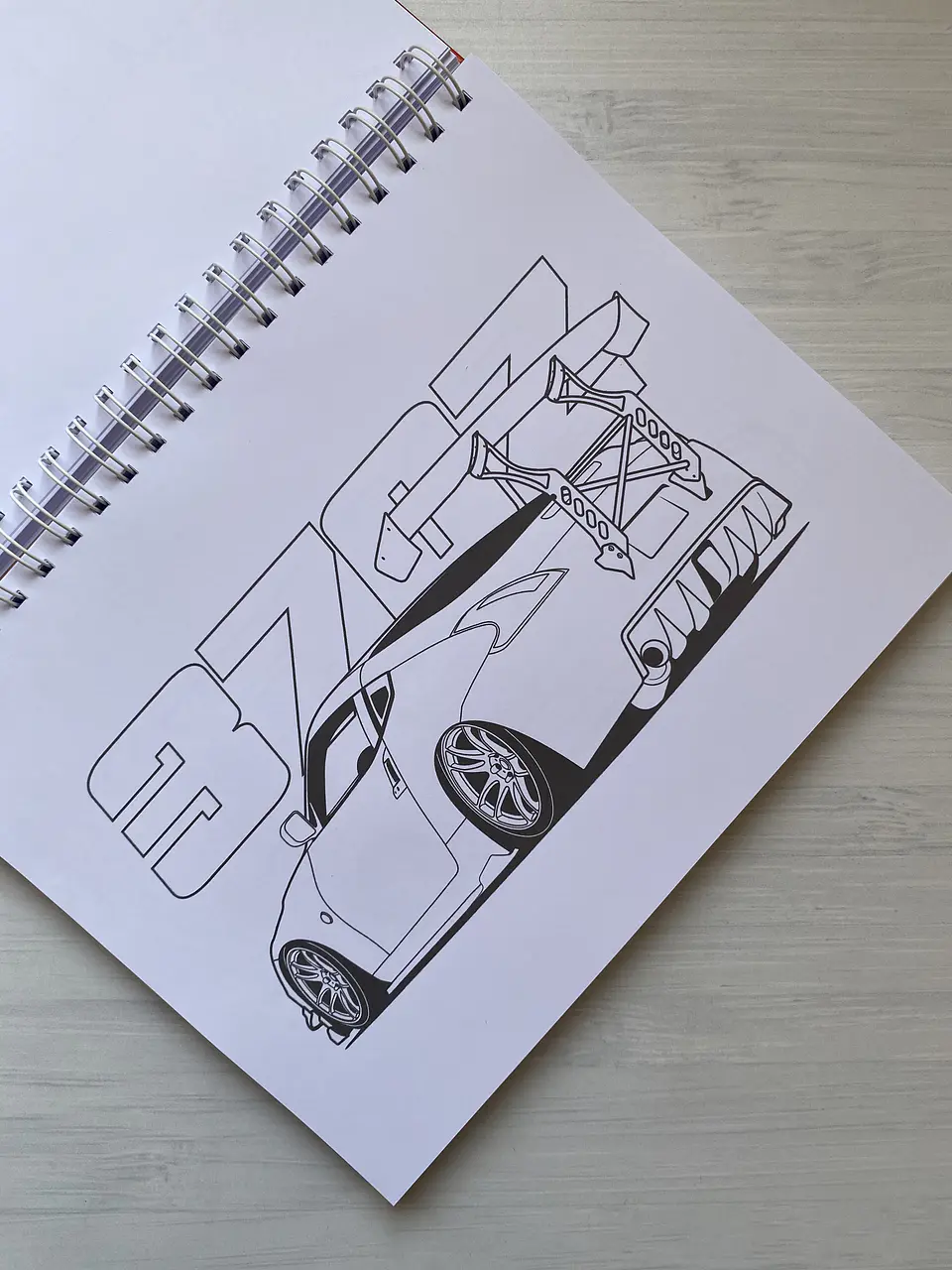 Libro para colorear “100 Modified Cars - 100 autos modificados” 9