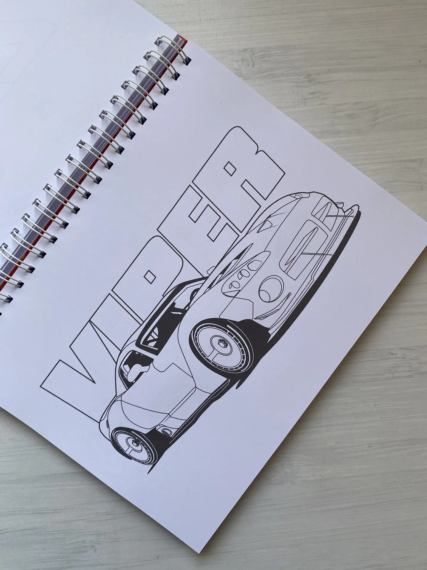 Libro para colorear “100 Modified Cars - 100 autos modificados” 10
