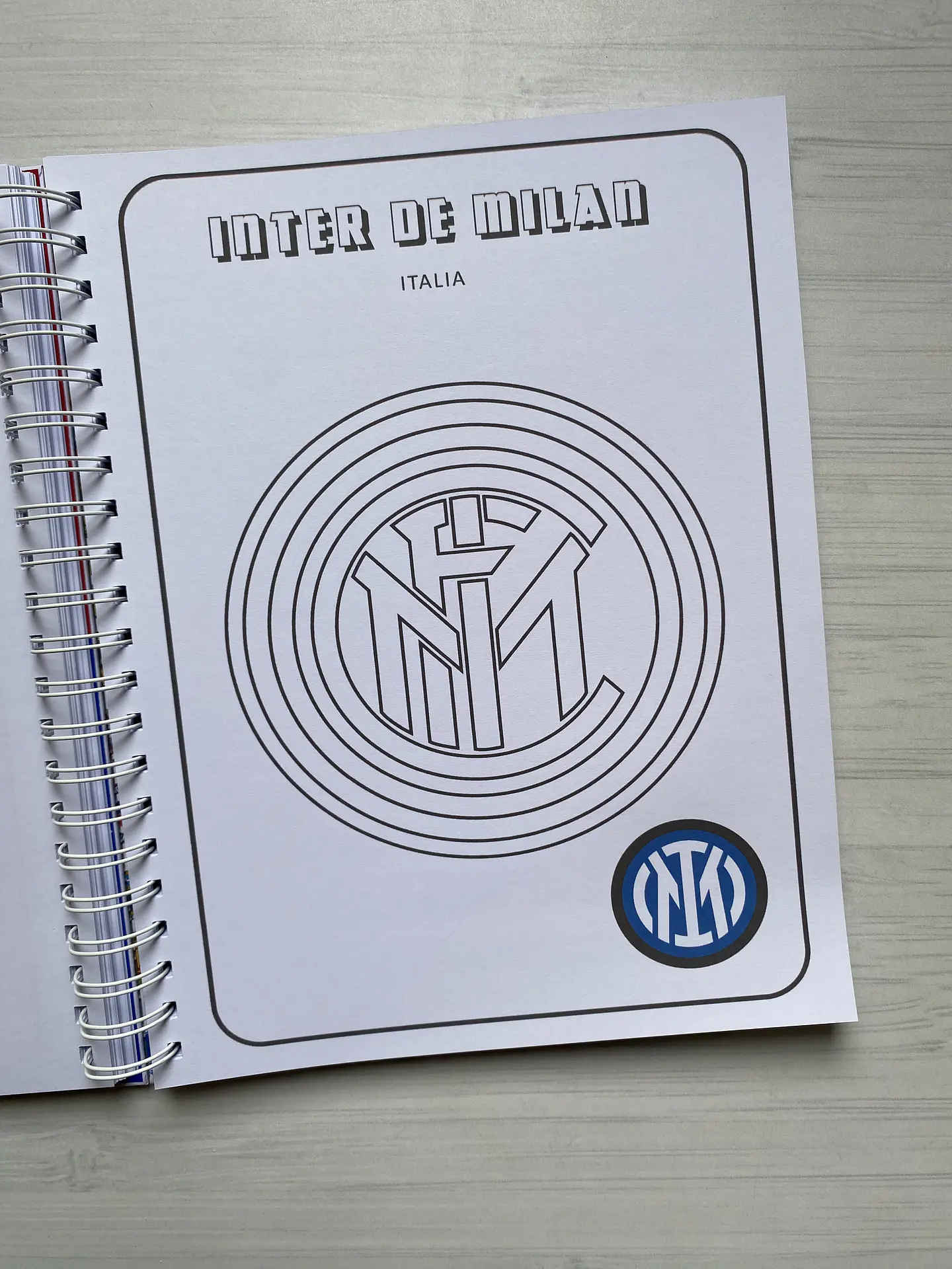 Libro para colorear “Escudos del futbol Mundial” 18