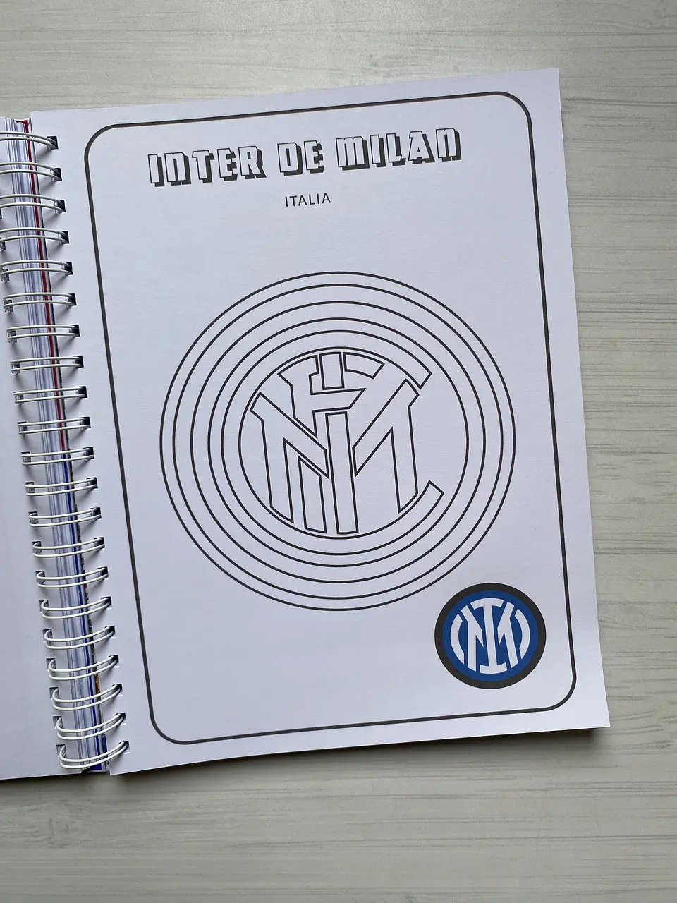 Libro para colorear “Escudos del futbol Mundial” 18