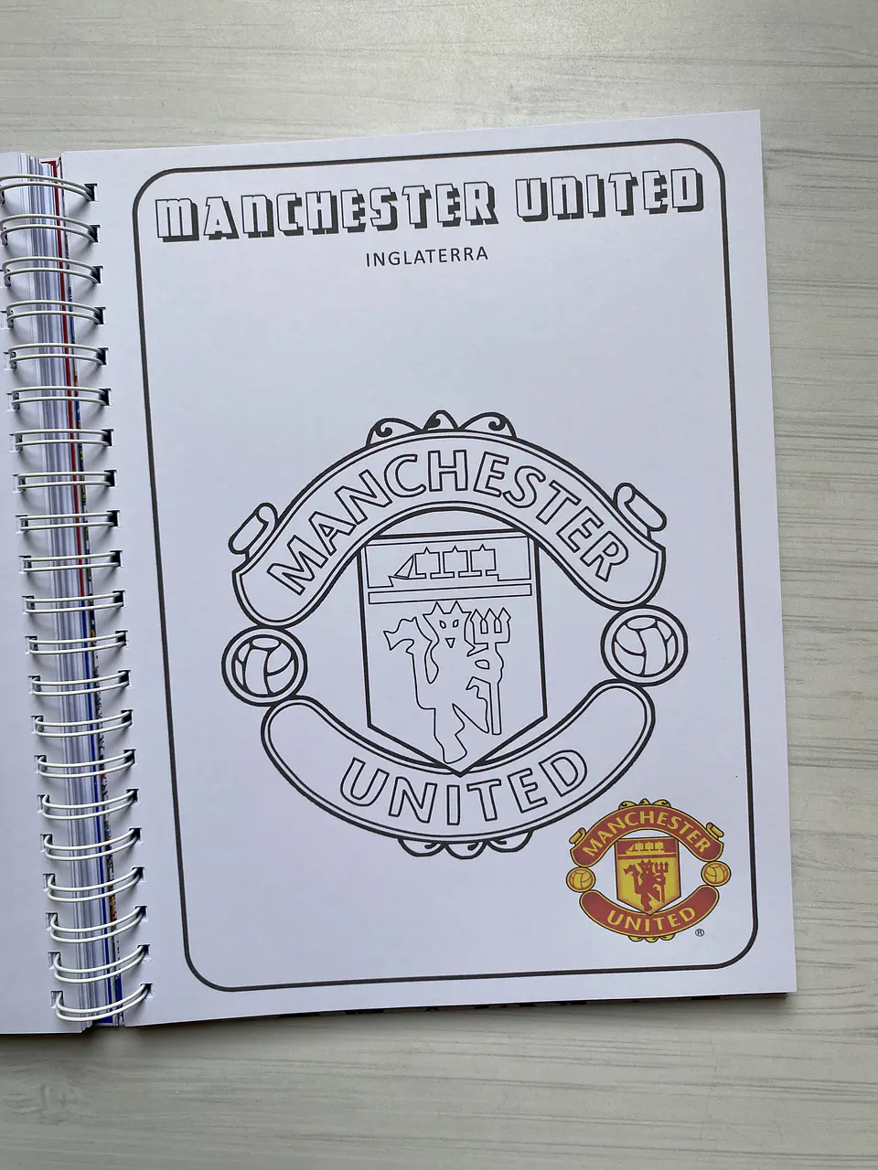 Libro para colorear “Escudos del futbol Mundial” 20