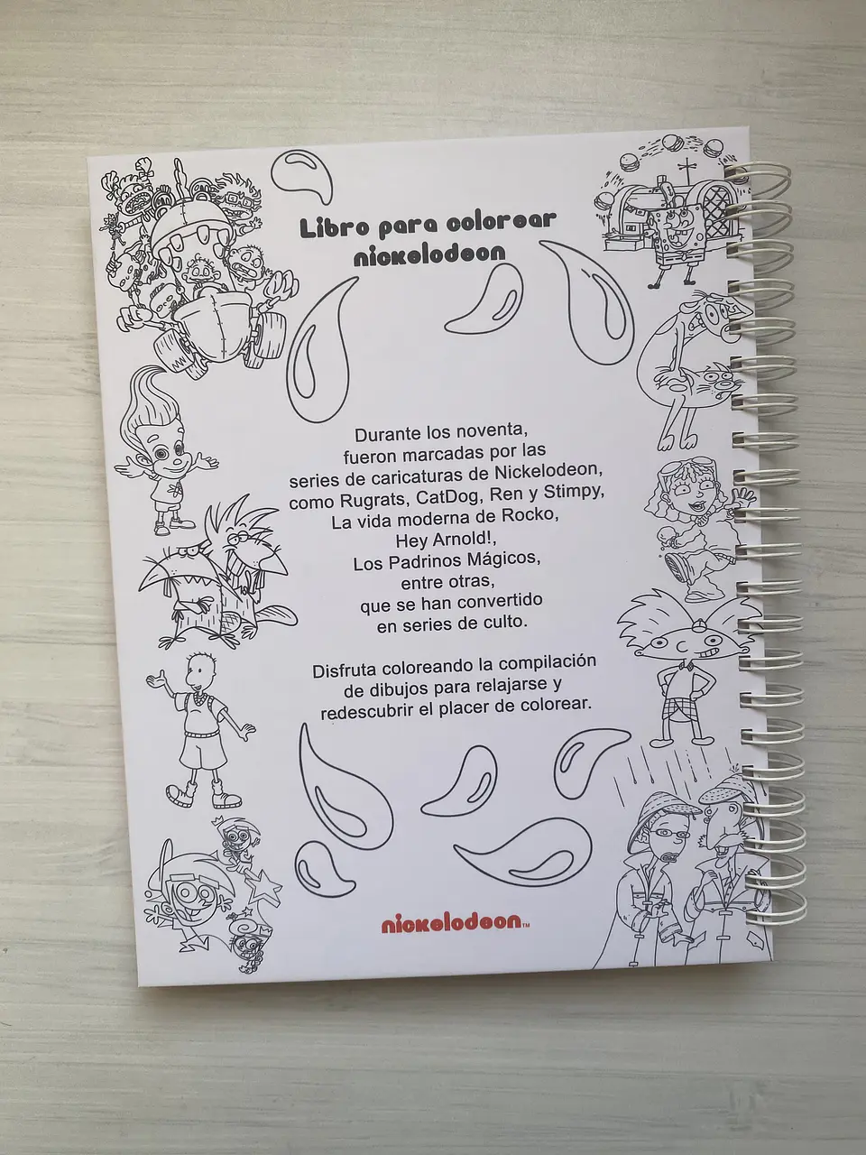 Libro para colorear “Nickelodeon” 16