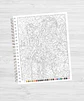Libro para colorear “Costumes du monde”- Trajes del Mundo - Miniatura 3