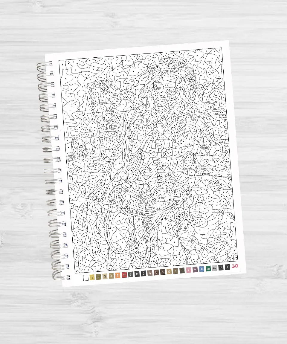 Libro para colorear “Costumes du monde”- Trajes del Mundo 3