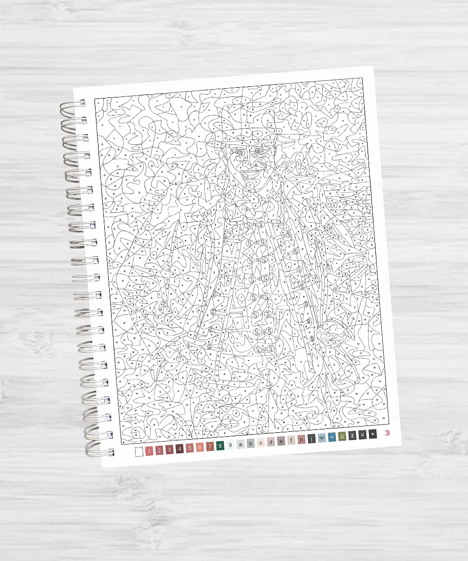 Libro para colorear “Costumes du monde”- Trajes del Mundo 2