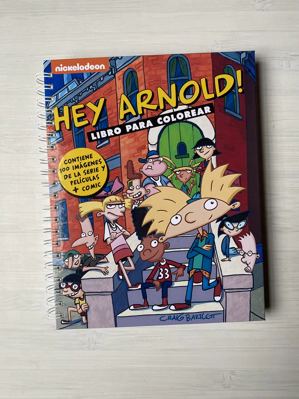 Libro para colorear “Hey Arnold” 1