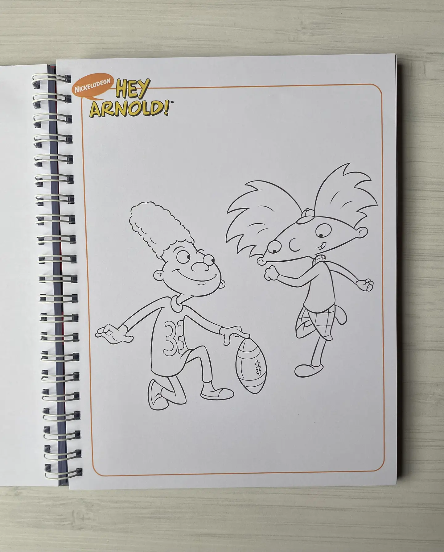 Libro para colorear “Hey Arnold” 3