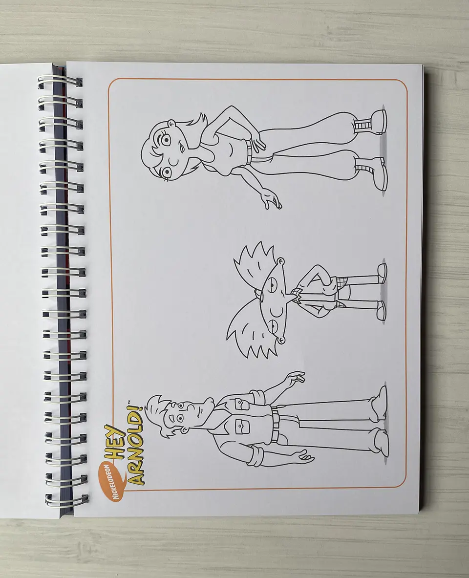 Libro para colorear “Hey Arnold” 5