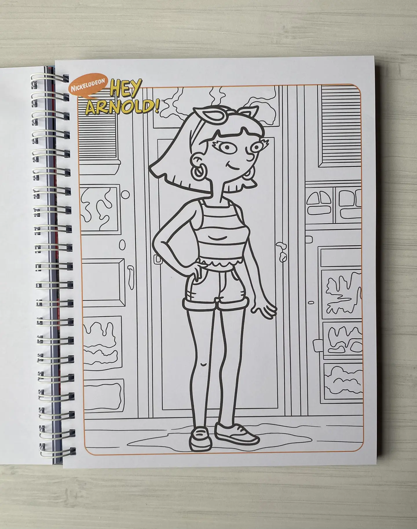 Libro para colorear “Hey Arnold” 6
