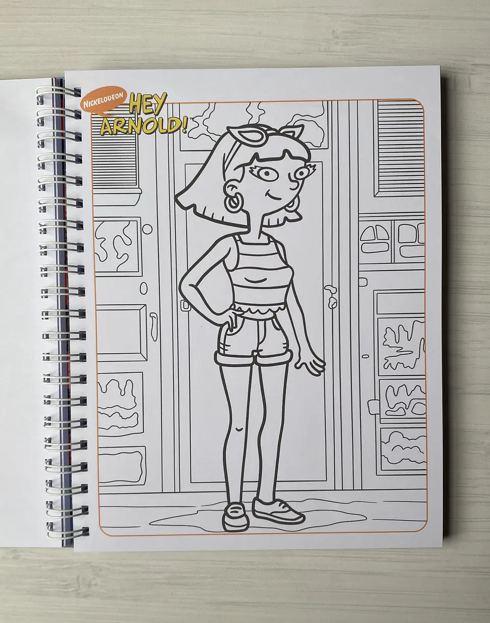 Libro para colorear “Hey Arnold” 6