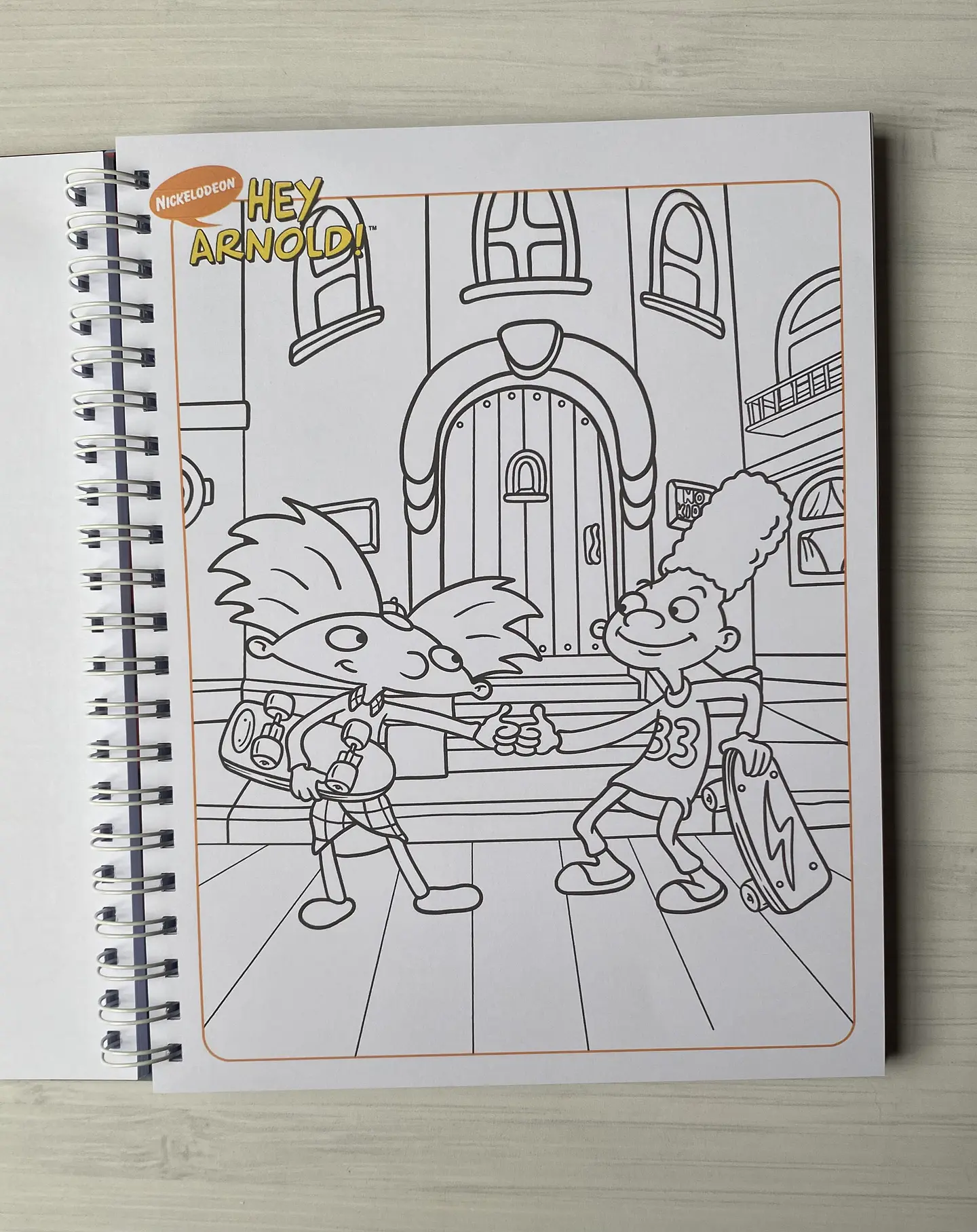 Libro para colorear “Hey Arnold” 7