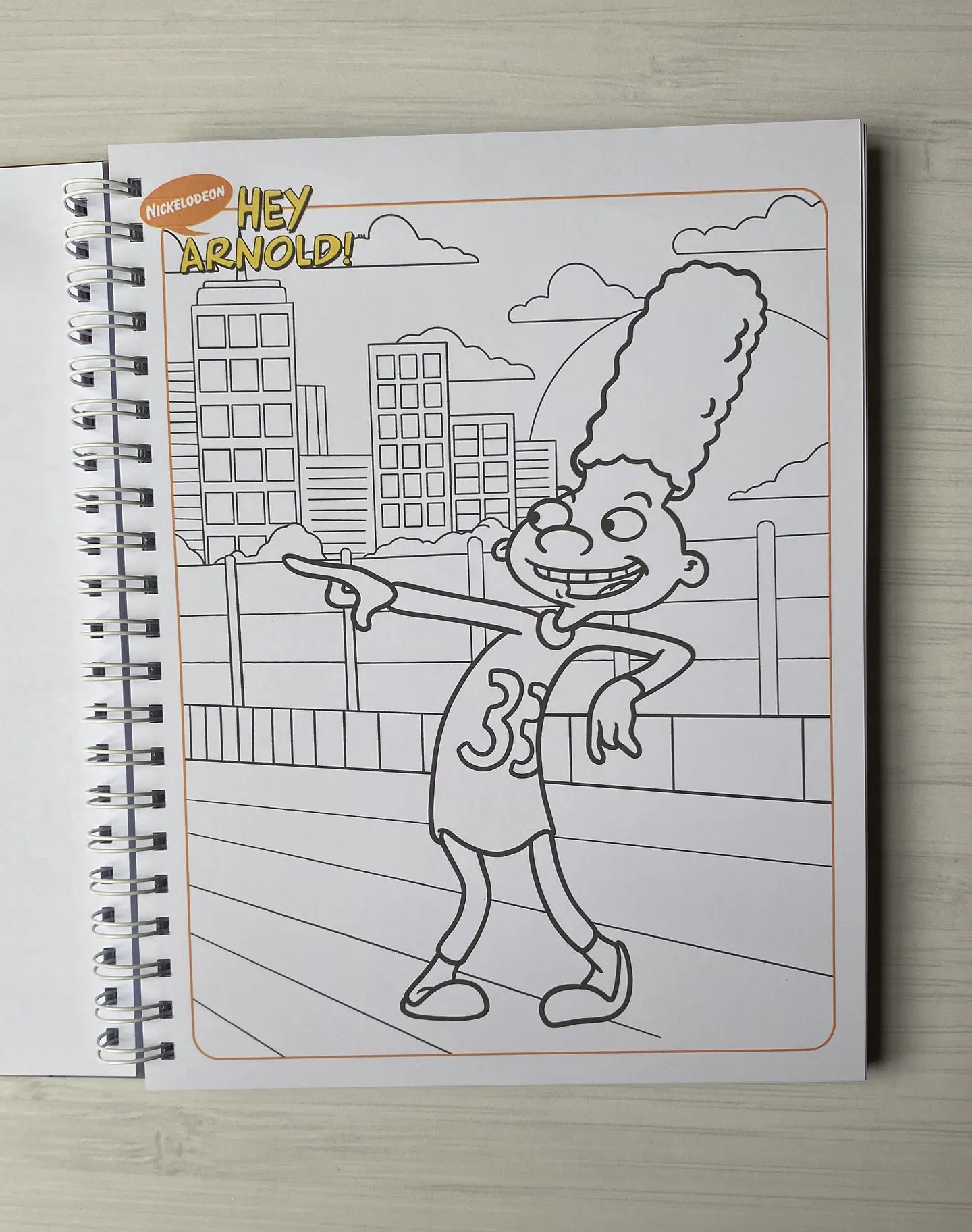 Libro para colorear “Hey Arnold” 8