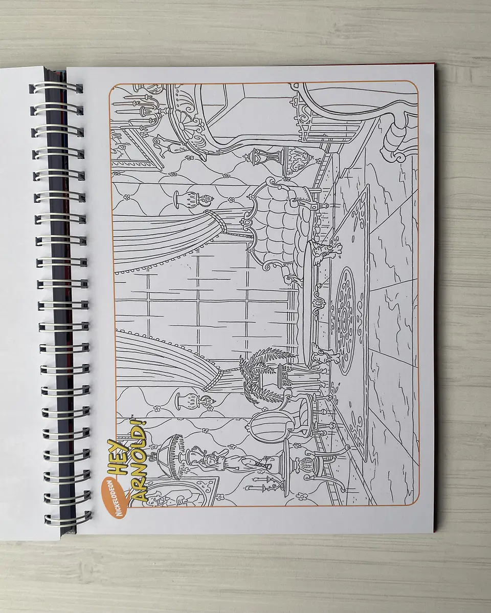 Libro para colorear “Hey Arnold” 11