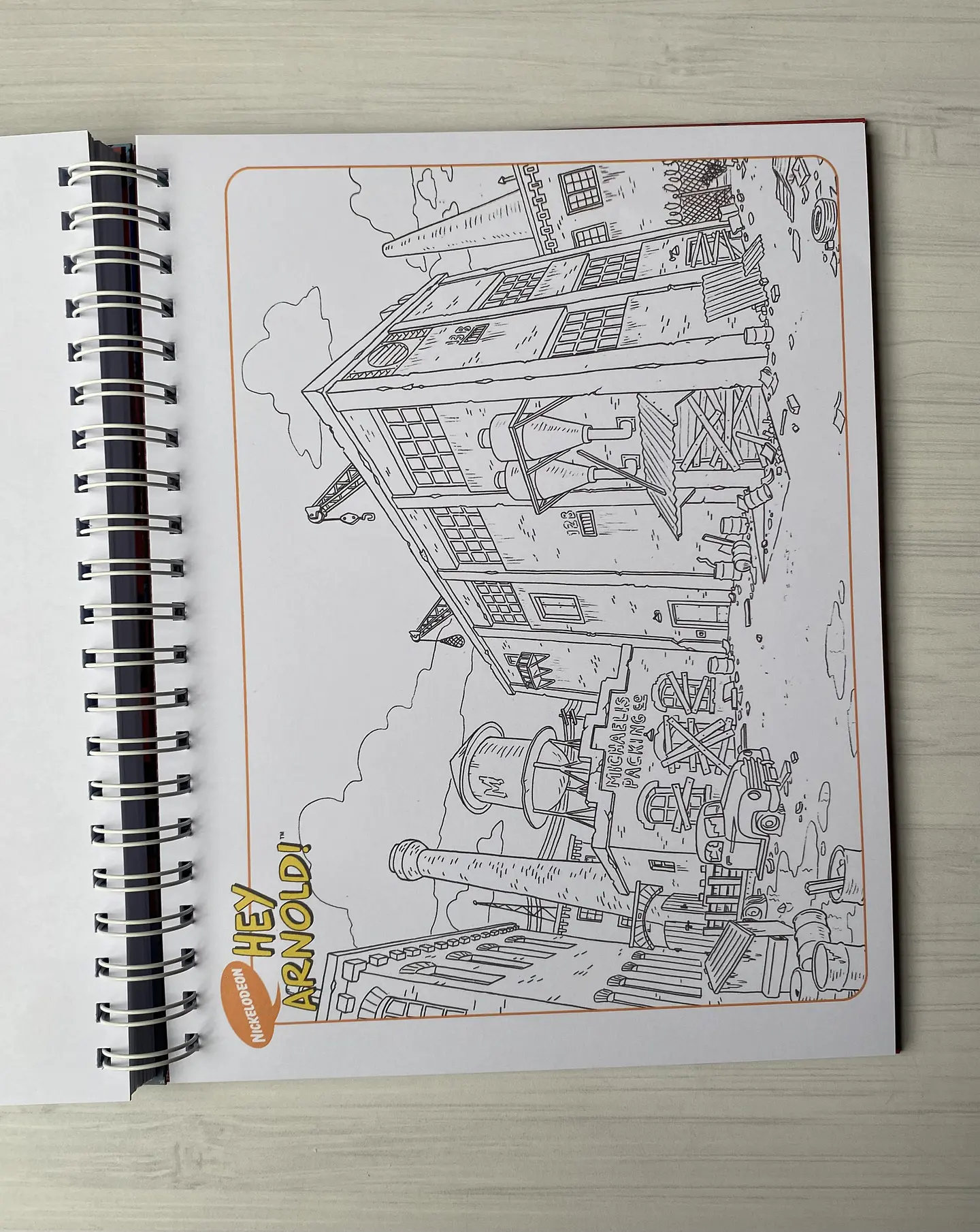 Libro para colorear “Hey Arnold” 12