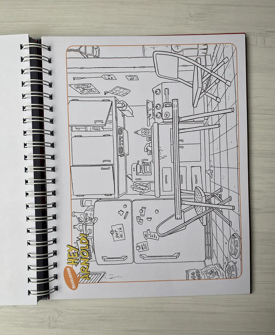 Libro para colorear “Hey Arnold” 13