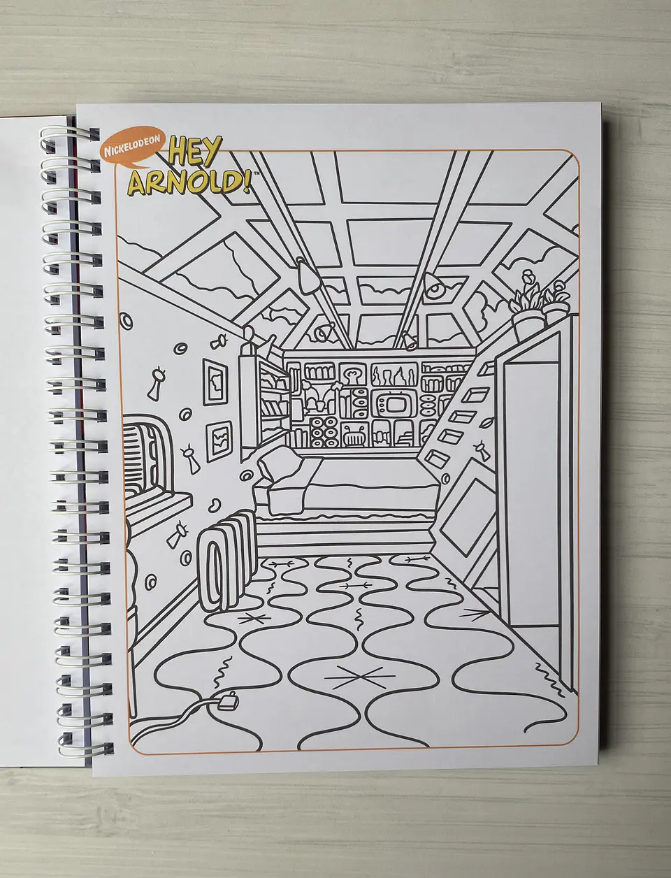 Libro para colorear “Hey Arnold” 14